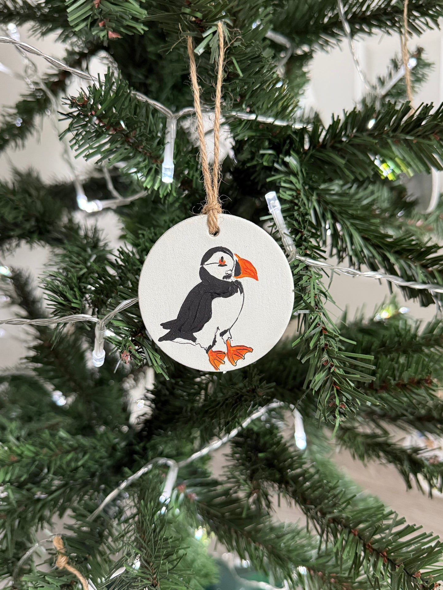 Puffin Christmas Bauble