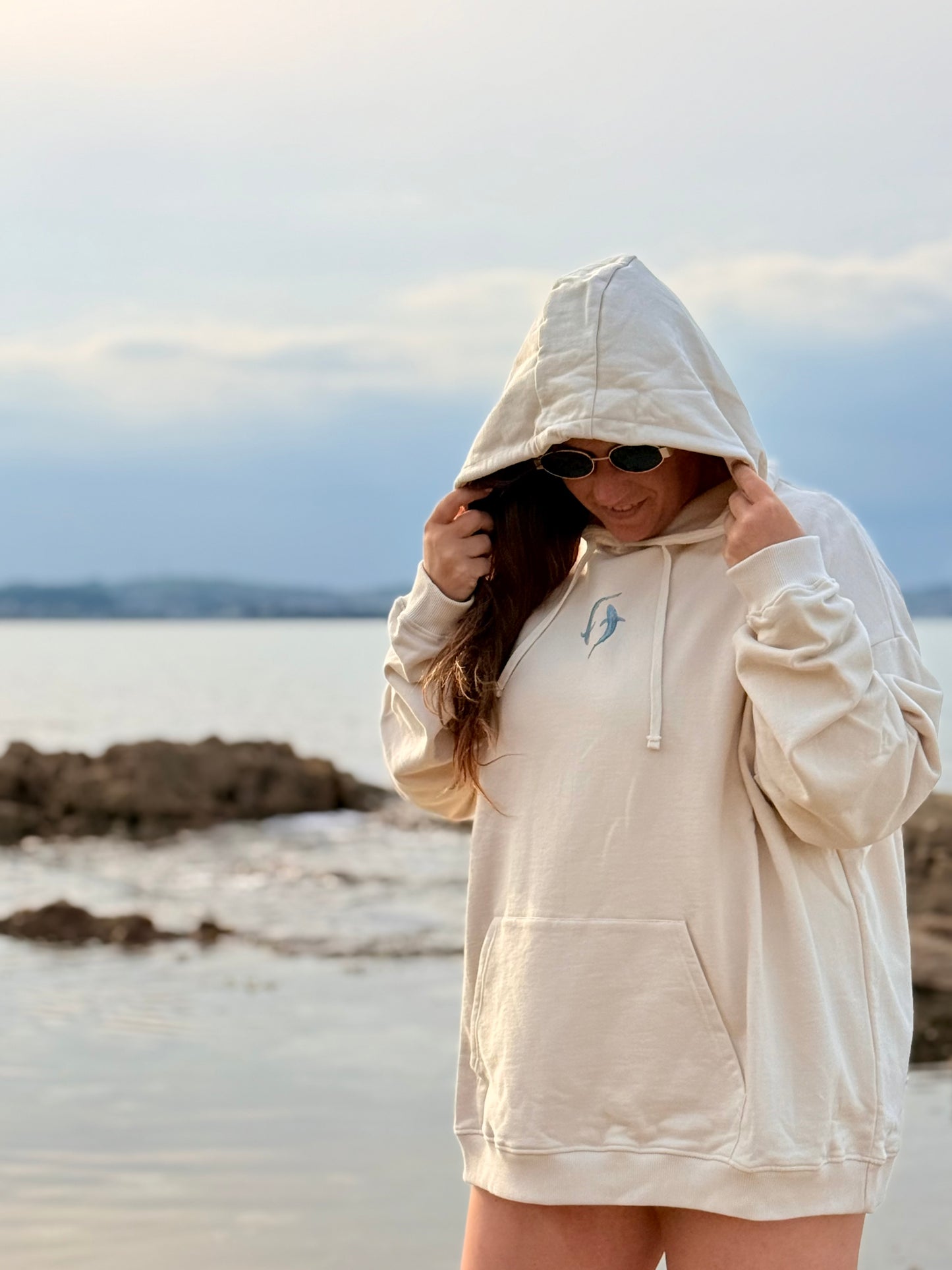 Blue Shark Hoodie