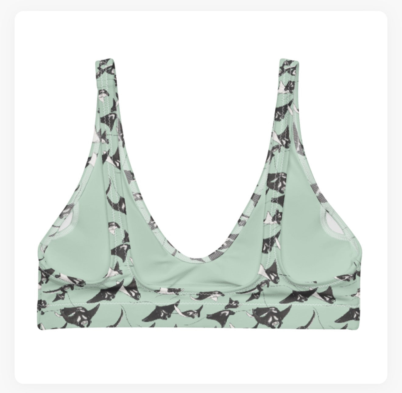 Manta Ray Bra Bikini Top