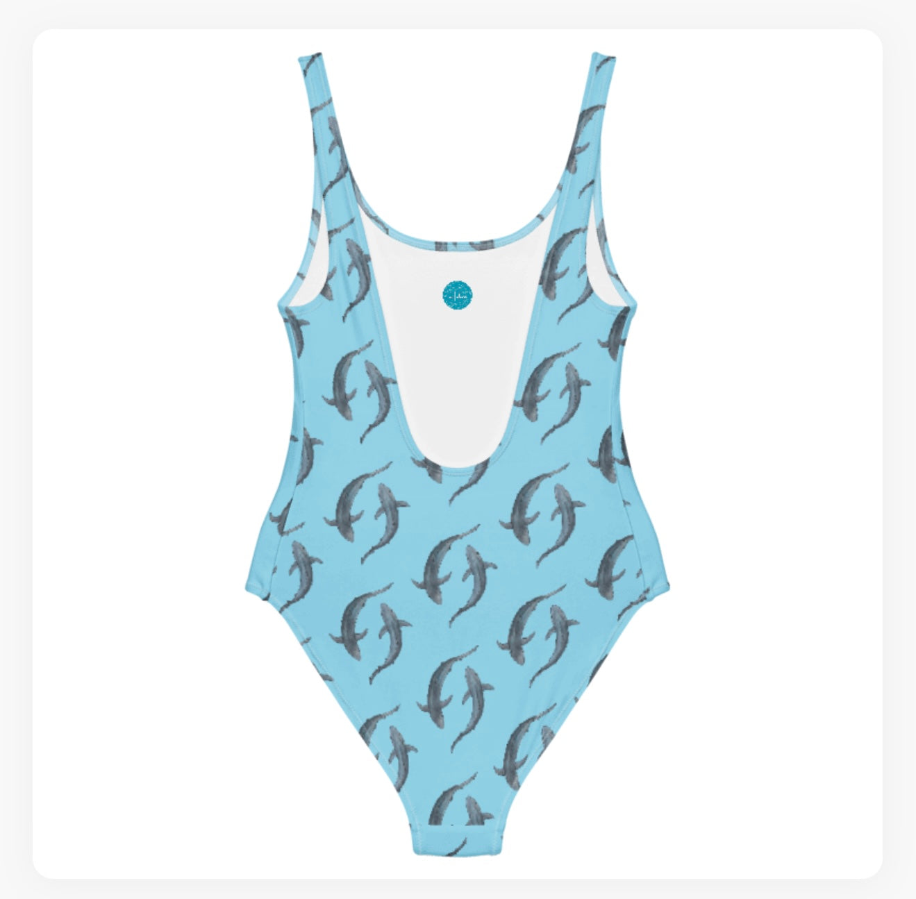 Blue Shark Swimsuit