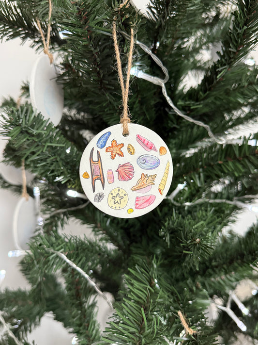 Shell Christmas Bauble