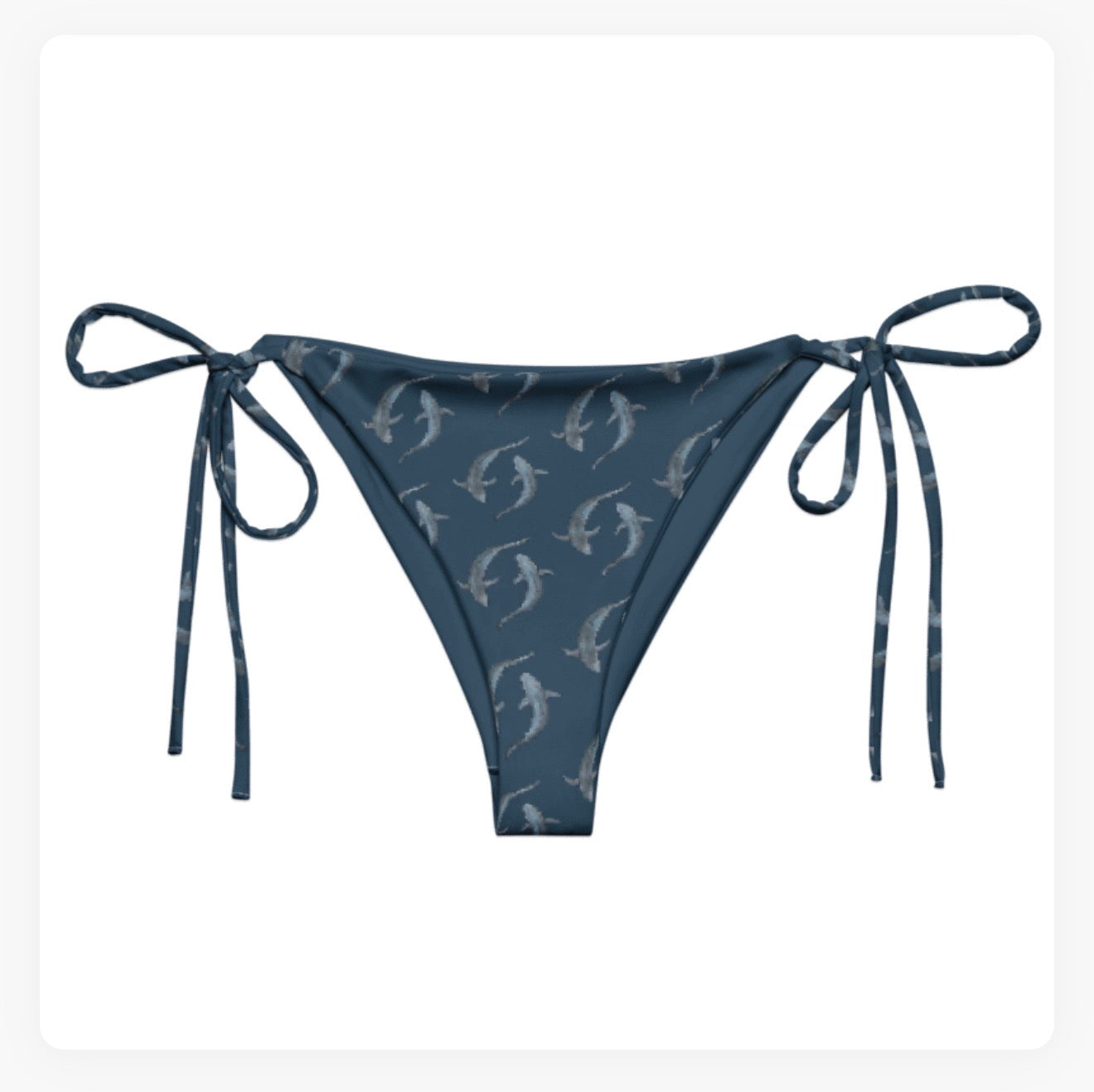 Blue Sharks String Bottoms