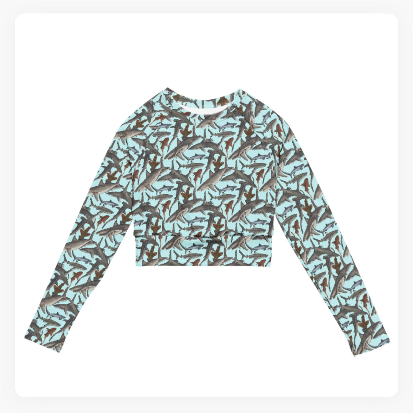 Shark Guardian Crop Top