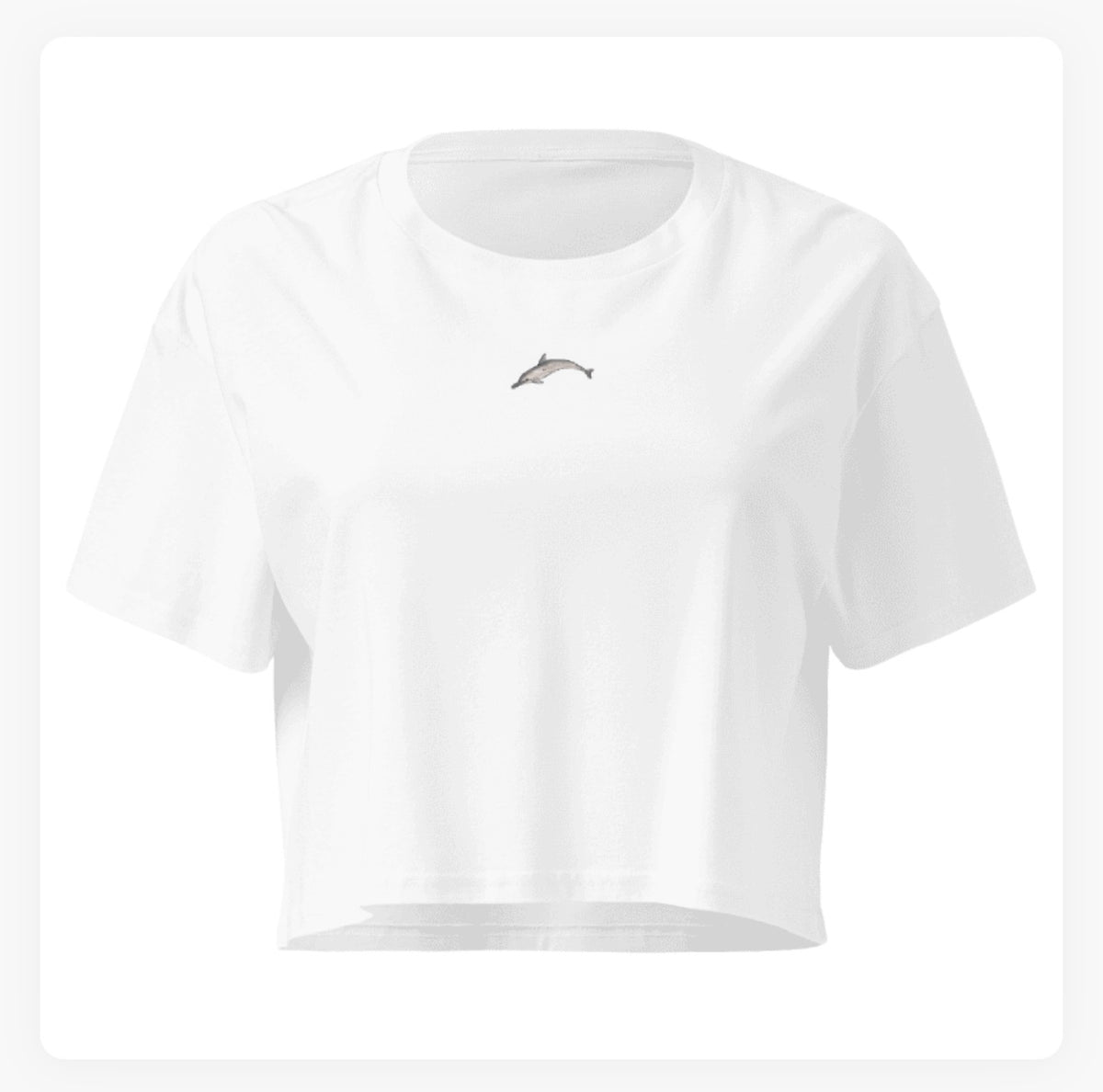 Dolphin Pod Women's Crop Top