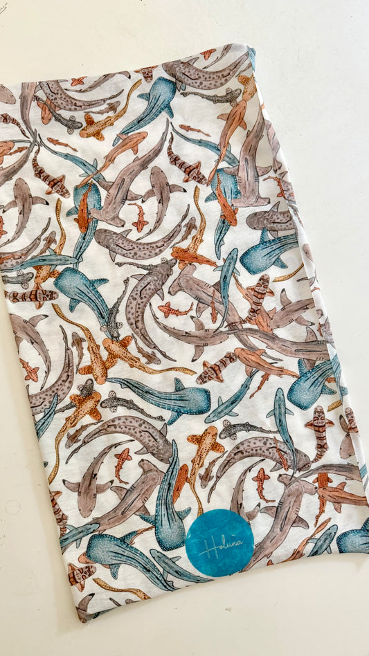 Shiver of Sharks Neck Scarf