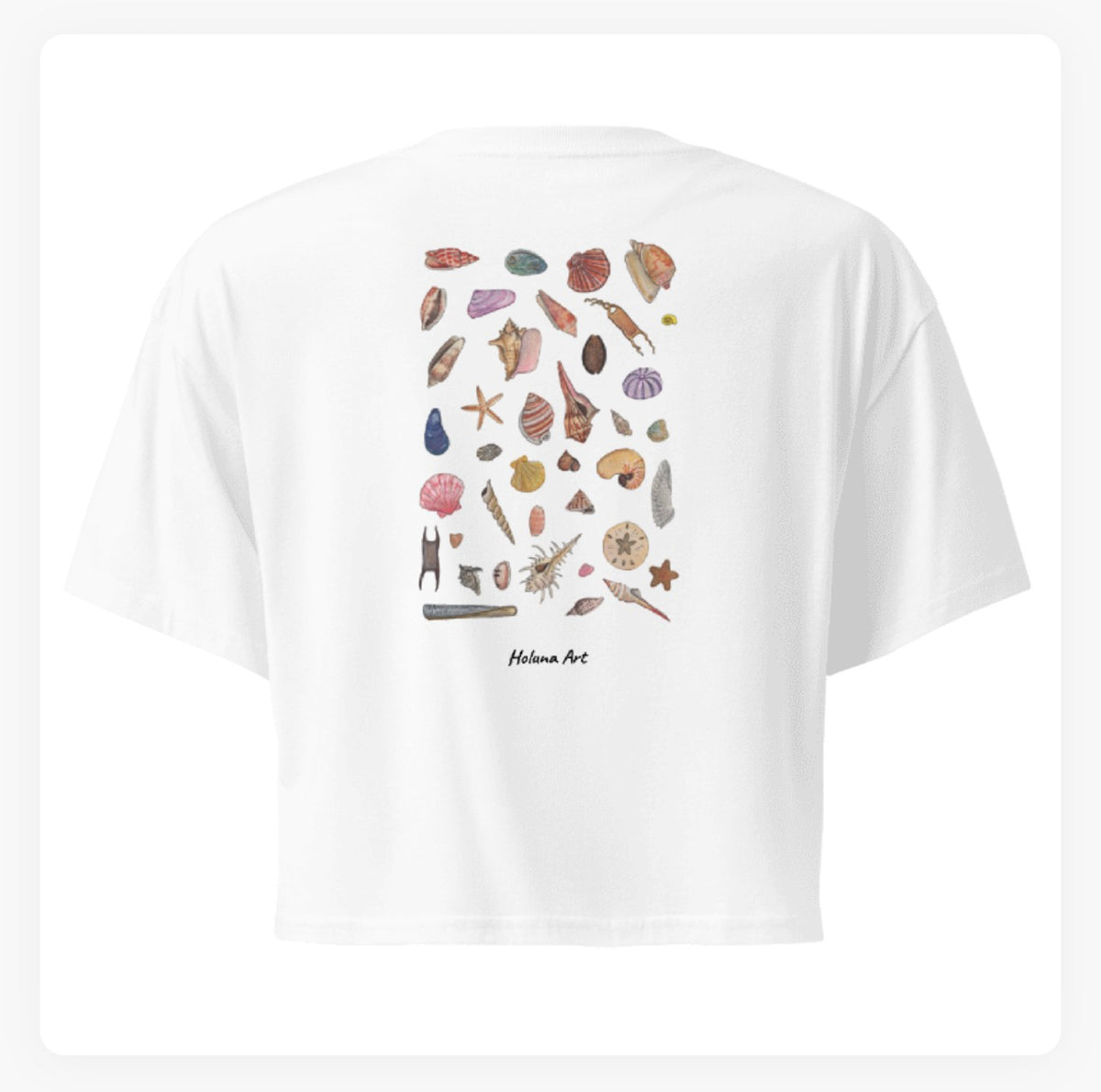 Seashell Women's Crop Top