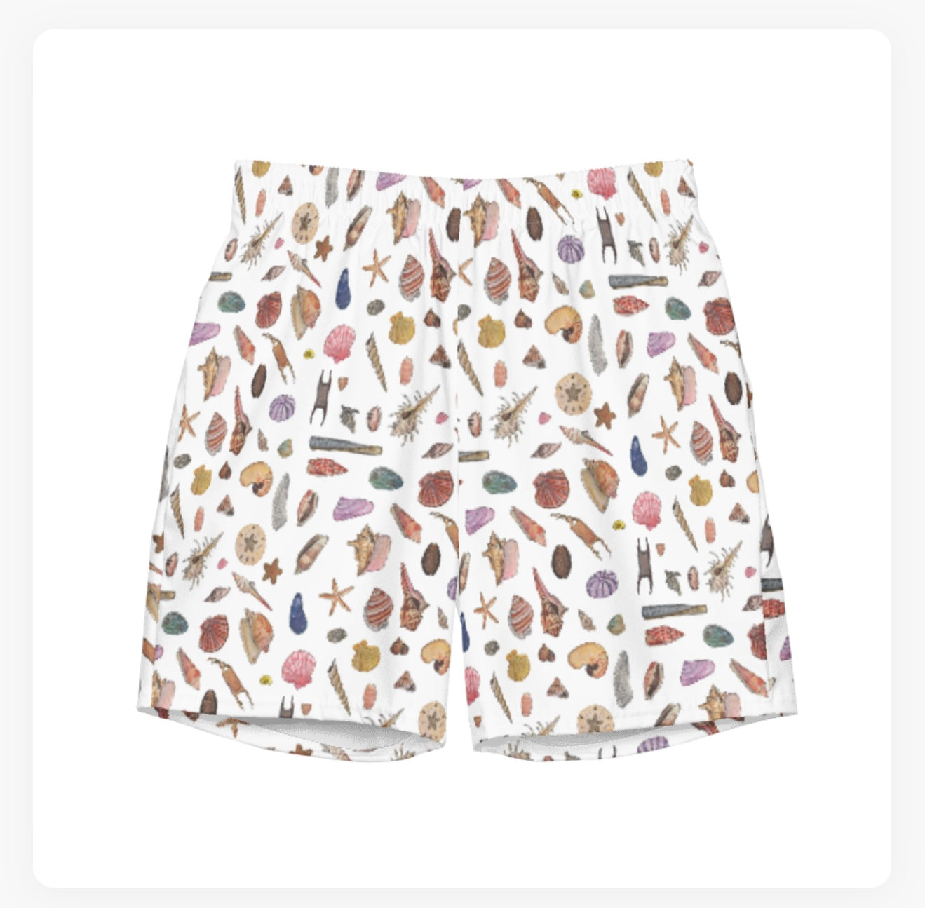Seashell Swim Trunks