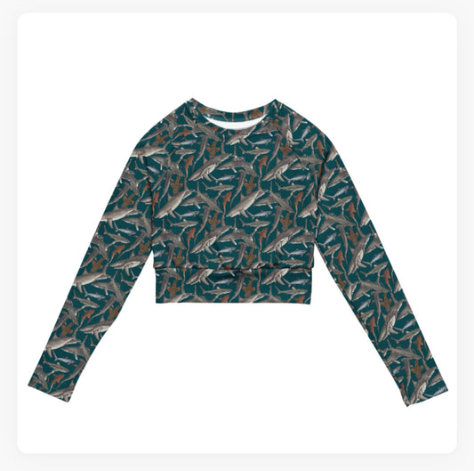Shark Guardian Crop Top