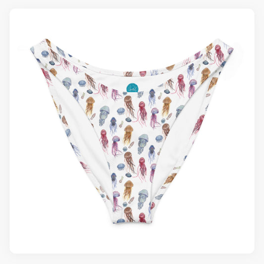 Jellyfish V-Cut Bikini Bottoms