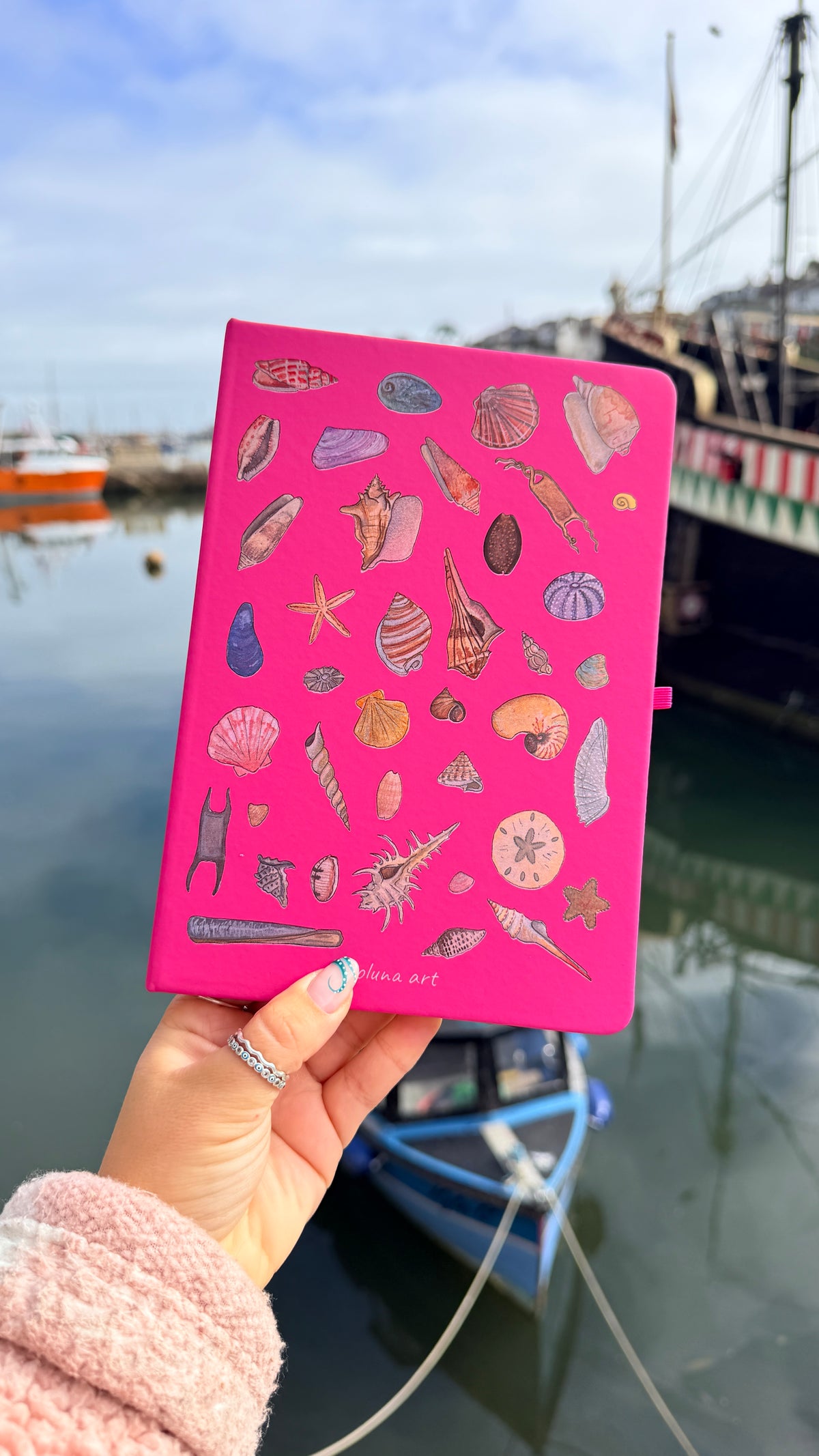 Seashell Notebook