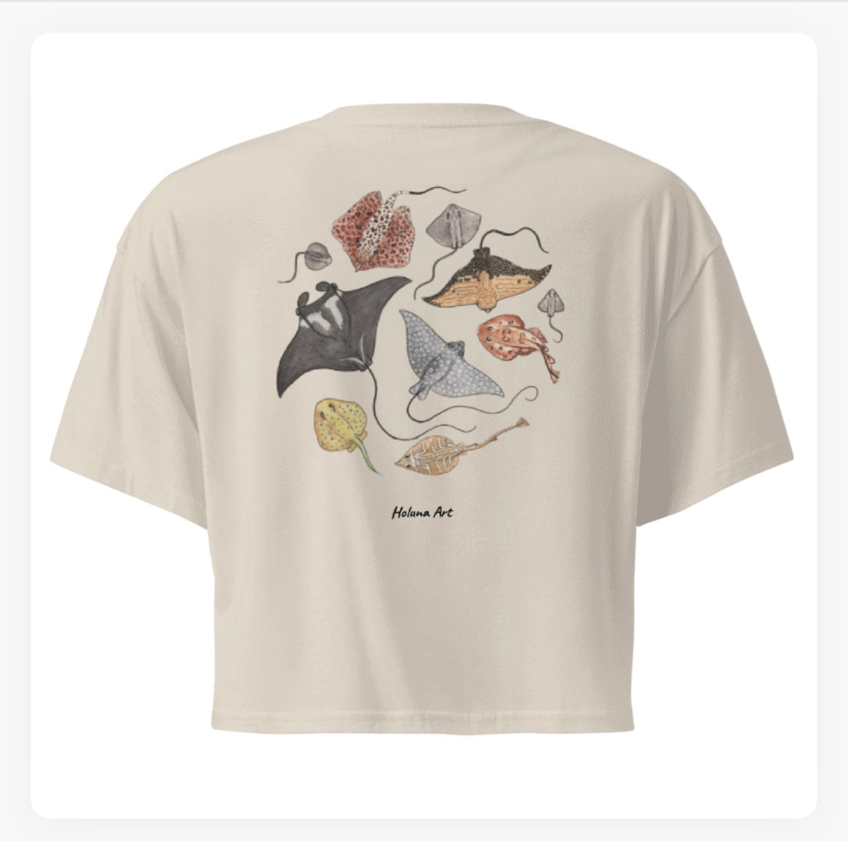 Ray Migration Women's Crop Top