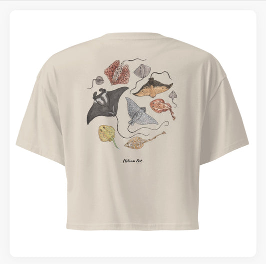 Ray Migration Women's Crop Top