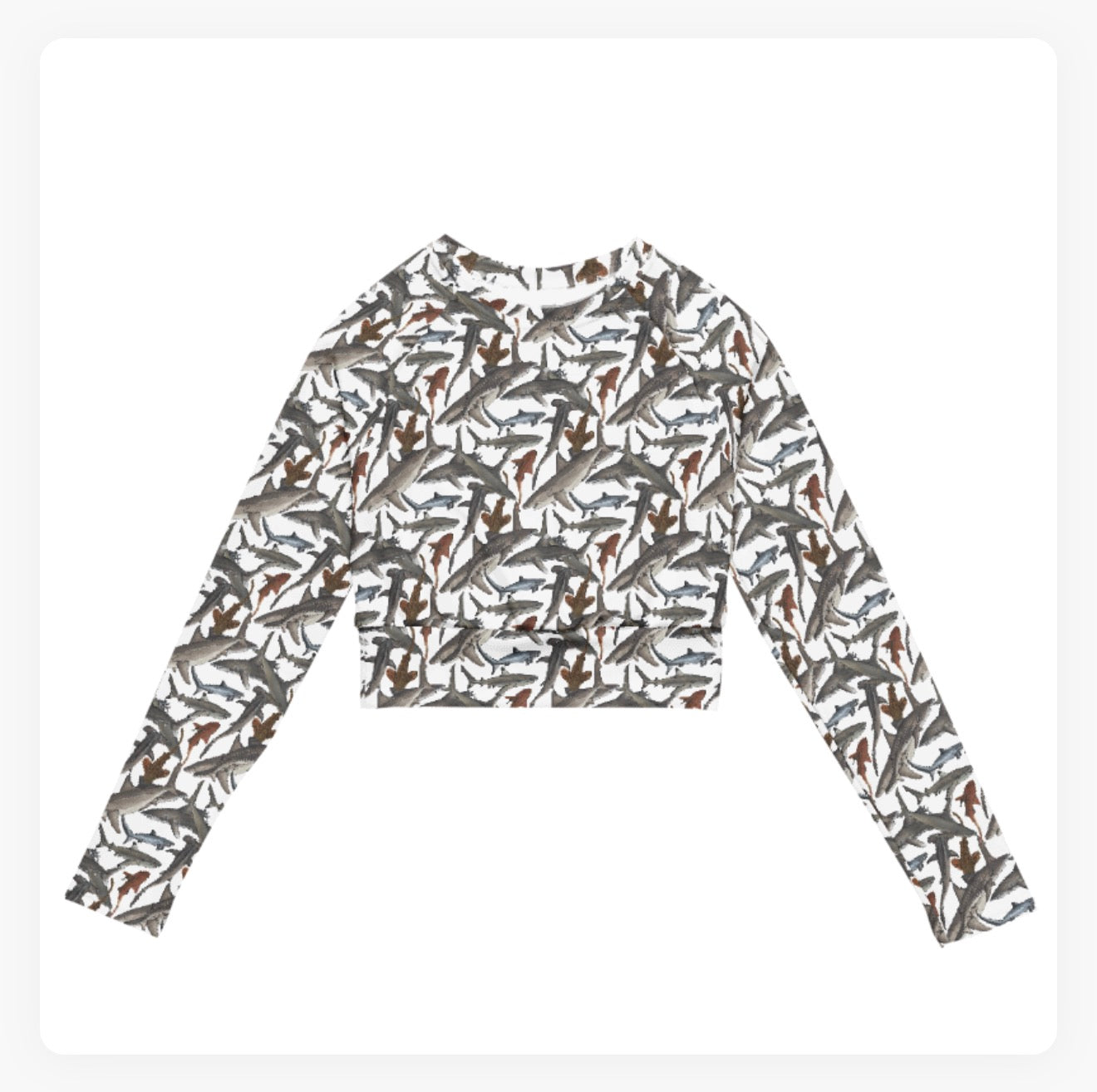 Shark Guardian Crop Top