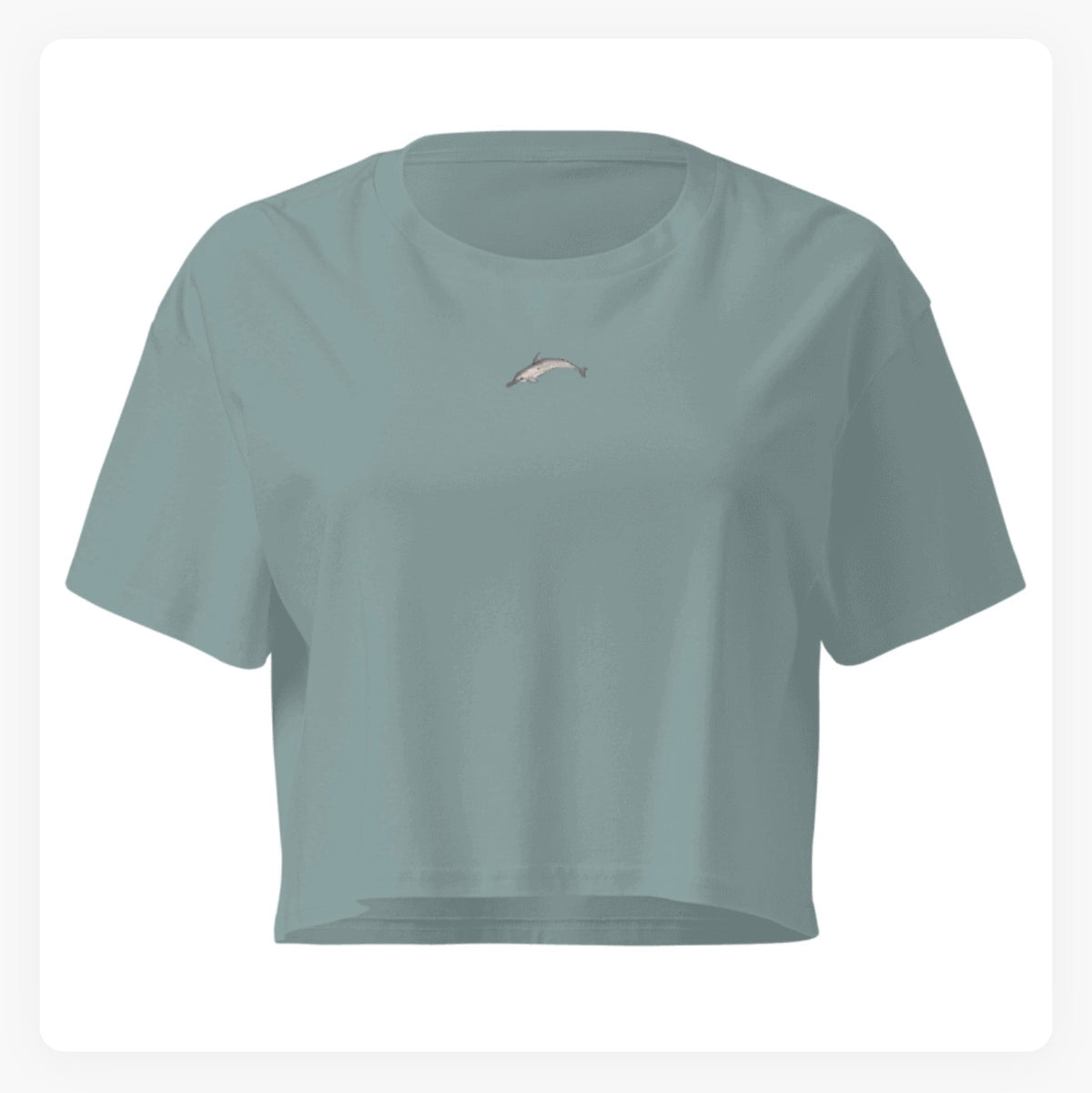 Dolphin Pod Women's Crop Top