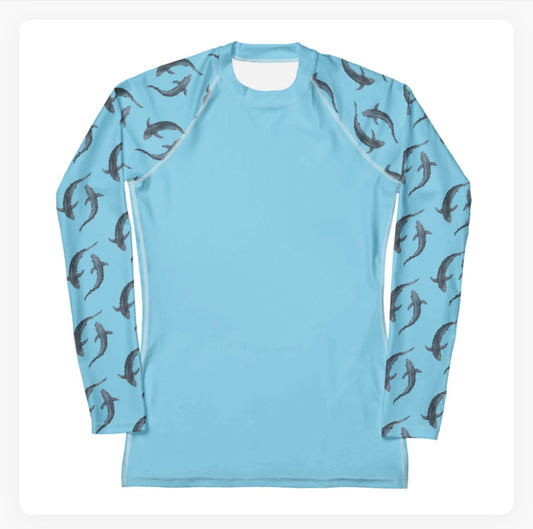 Blue Sharks Rashguard