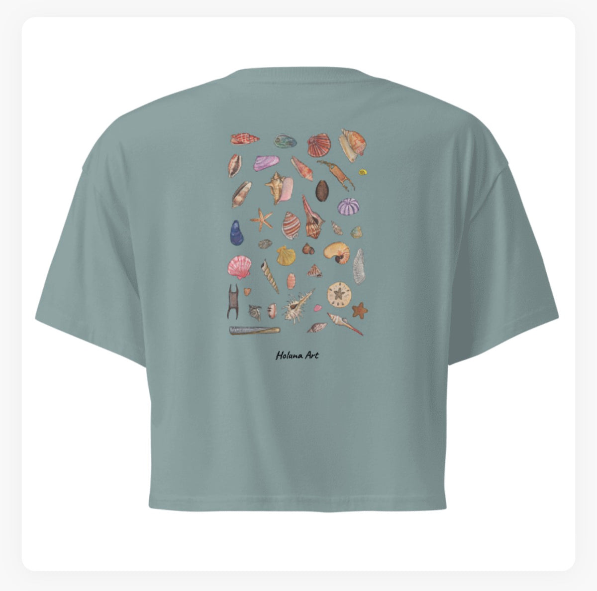 Seashell Women's Crop Top