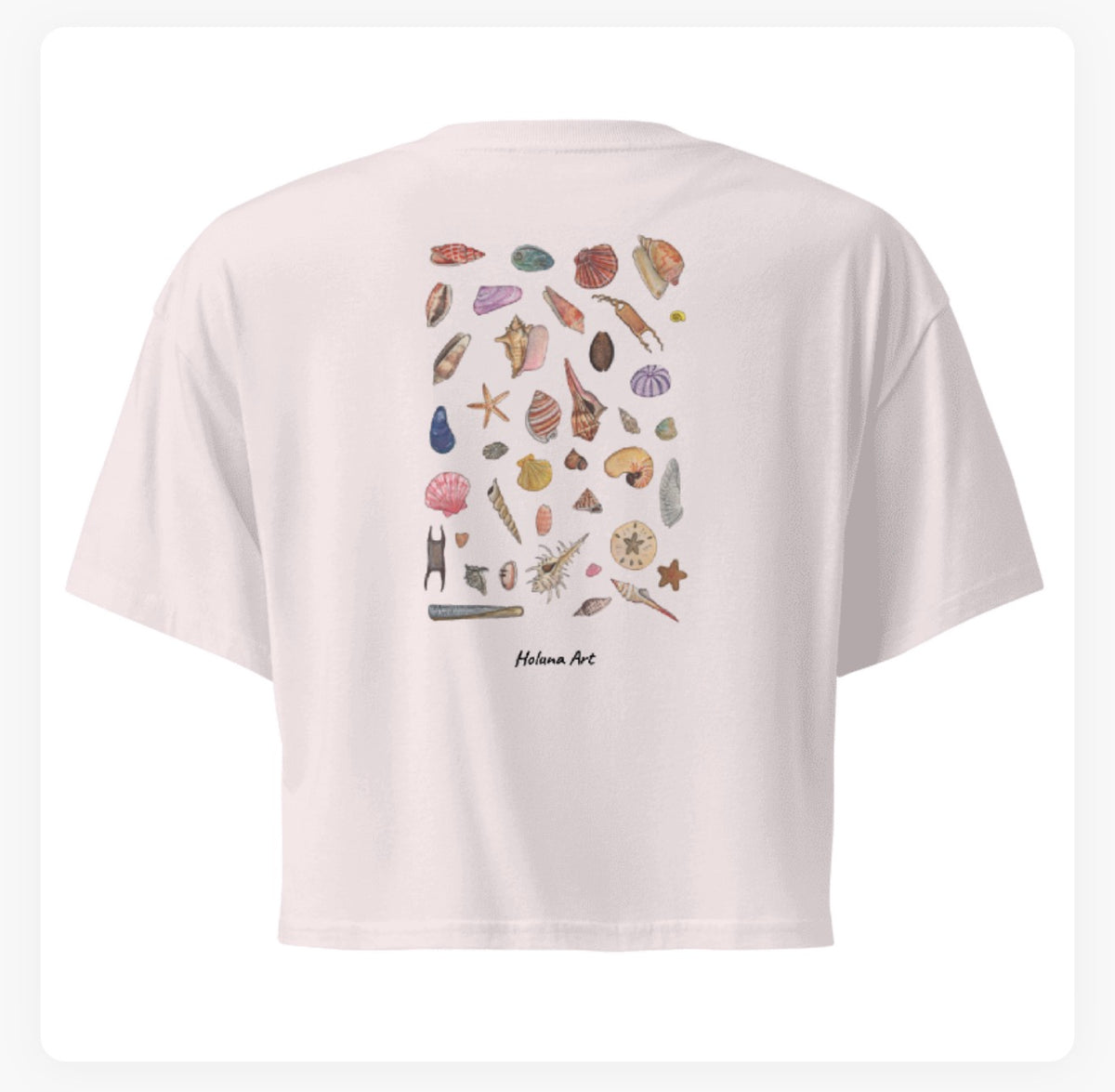 Seashell Women's Crop Top