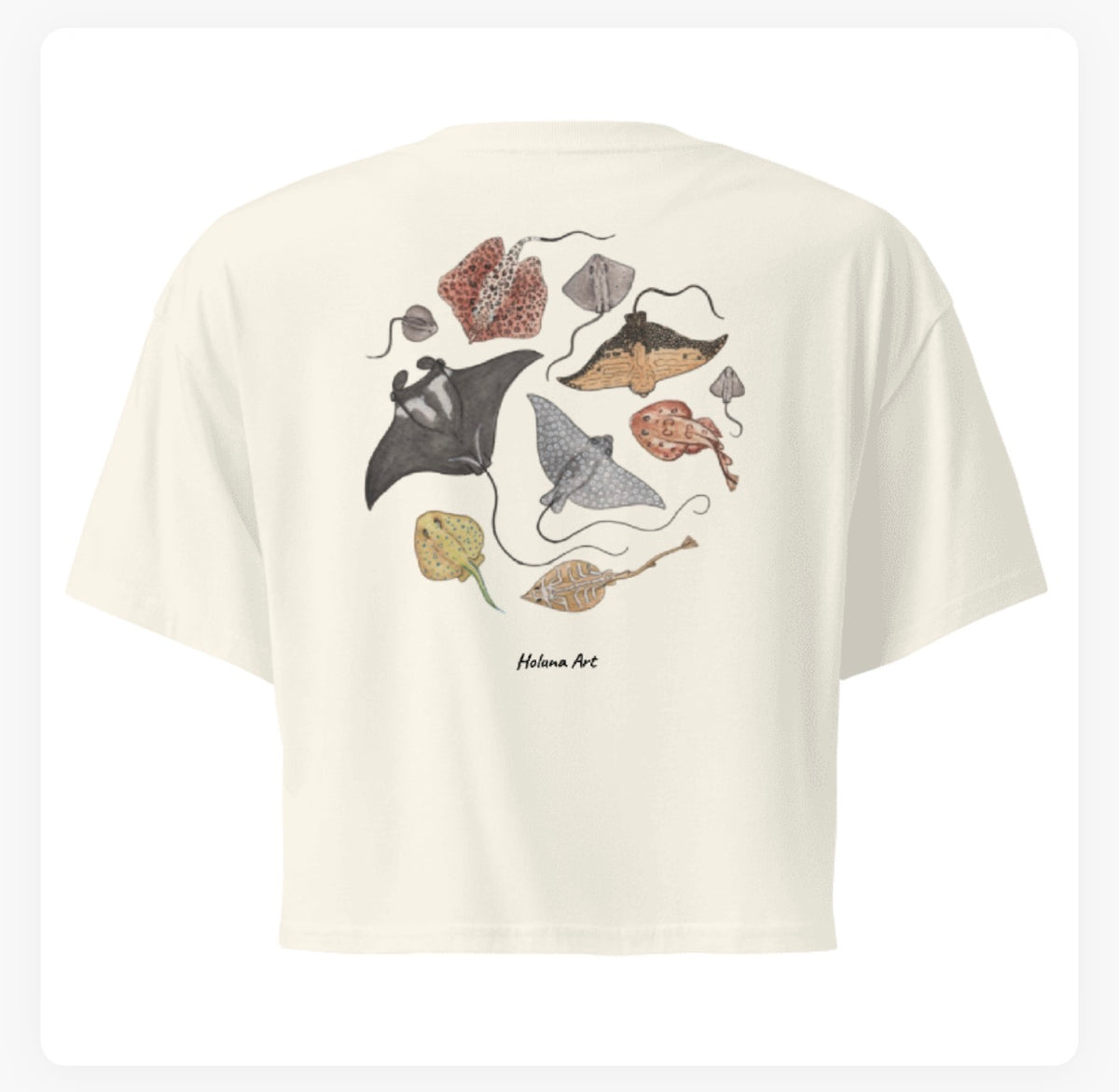 Ray Migration Women's Crop Top