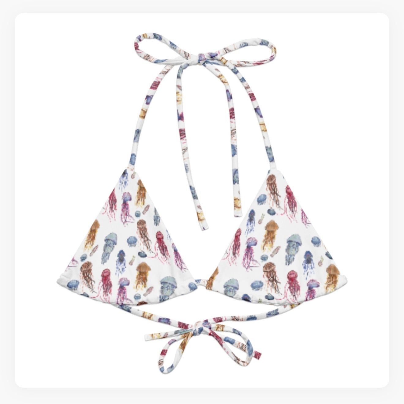 Jellyfish String Bikini Top