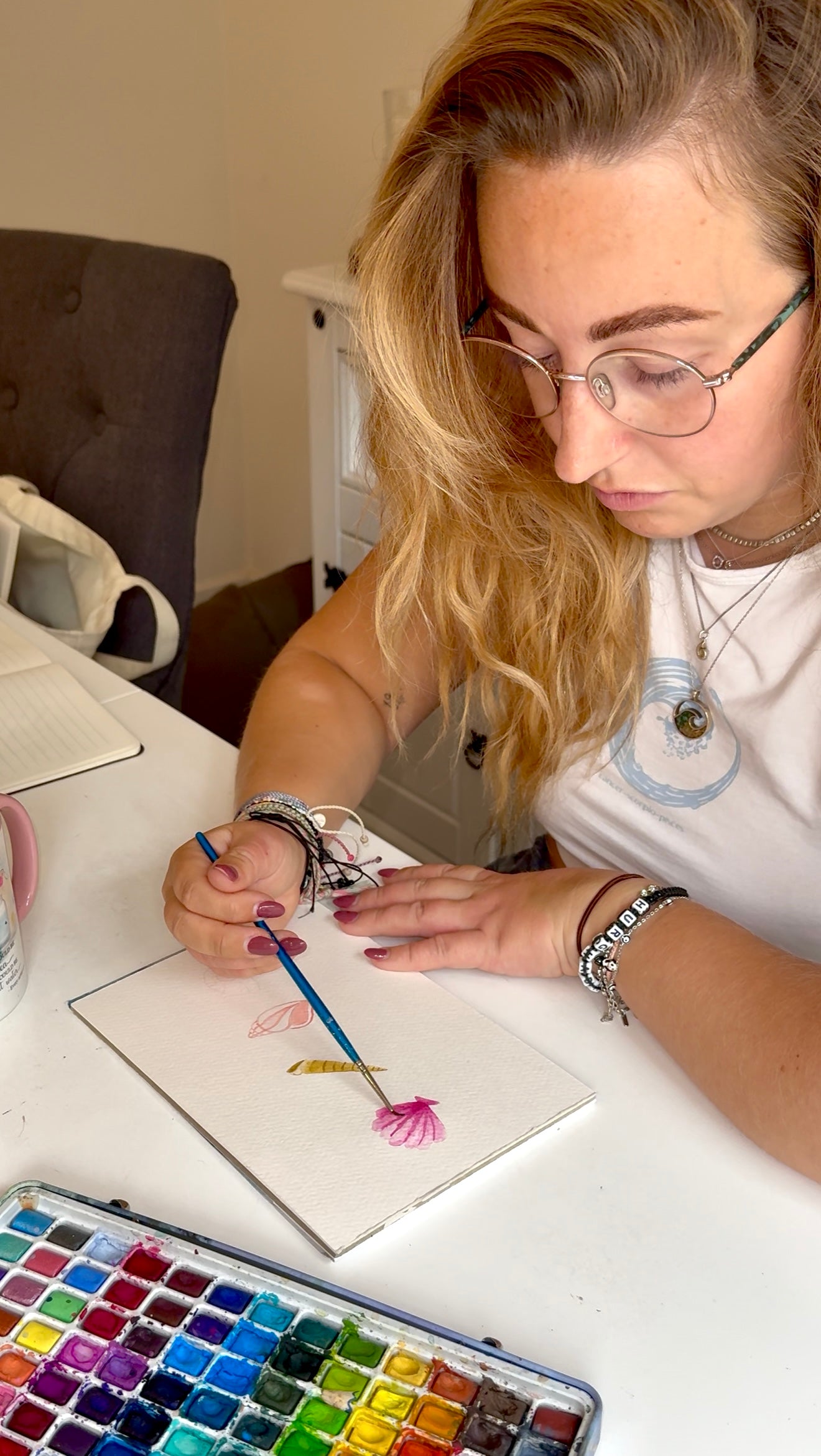 Sip & Paint Workshop - Sea Shell Edition