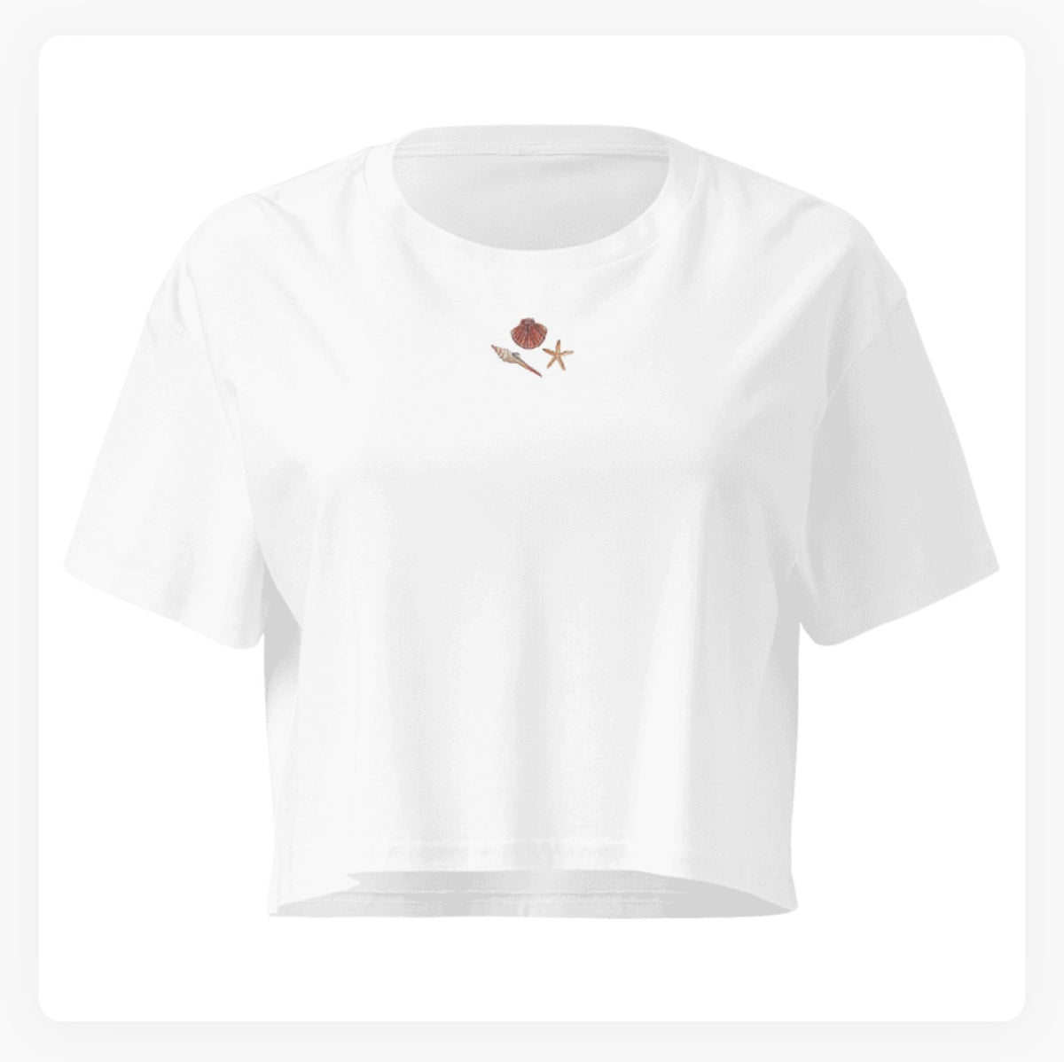 Seashell Women's Crop Top