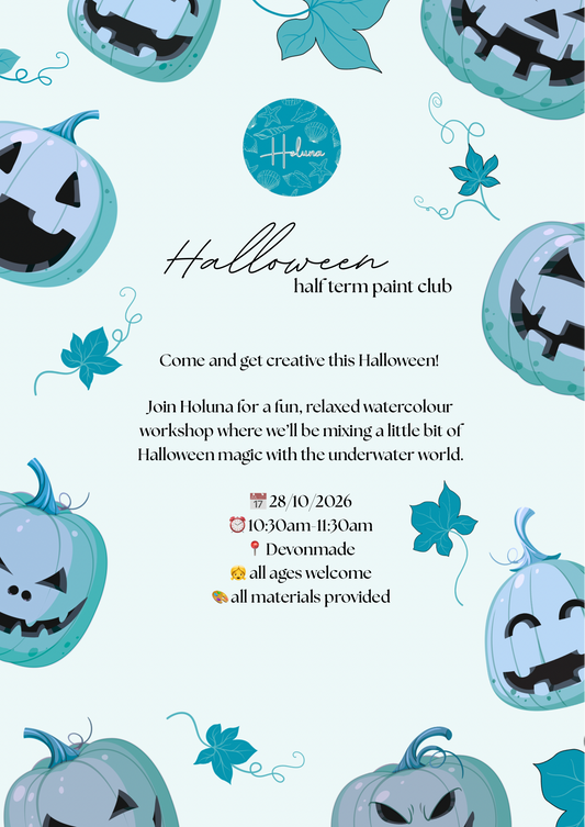 Halloween Half Term Paint Club