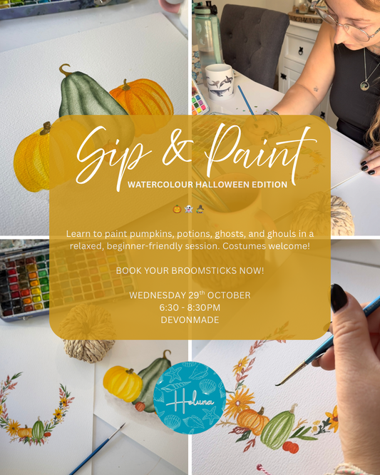 Sip & Paint Workshop - Halloween Edition
