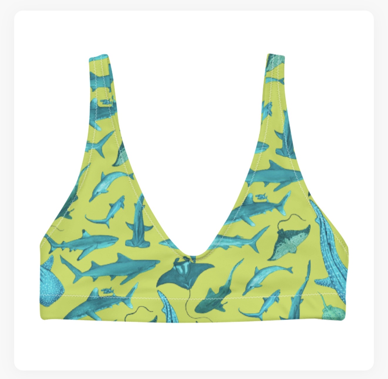 Atoll Bloom Bra Bikini Top