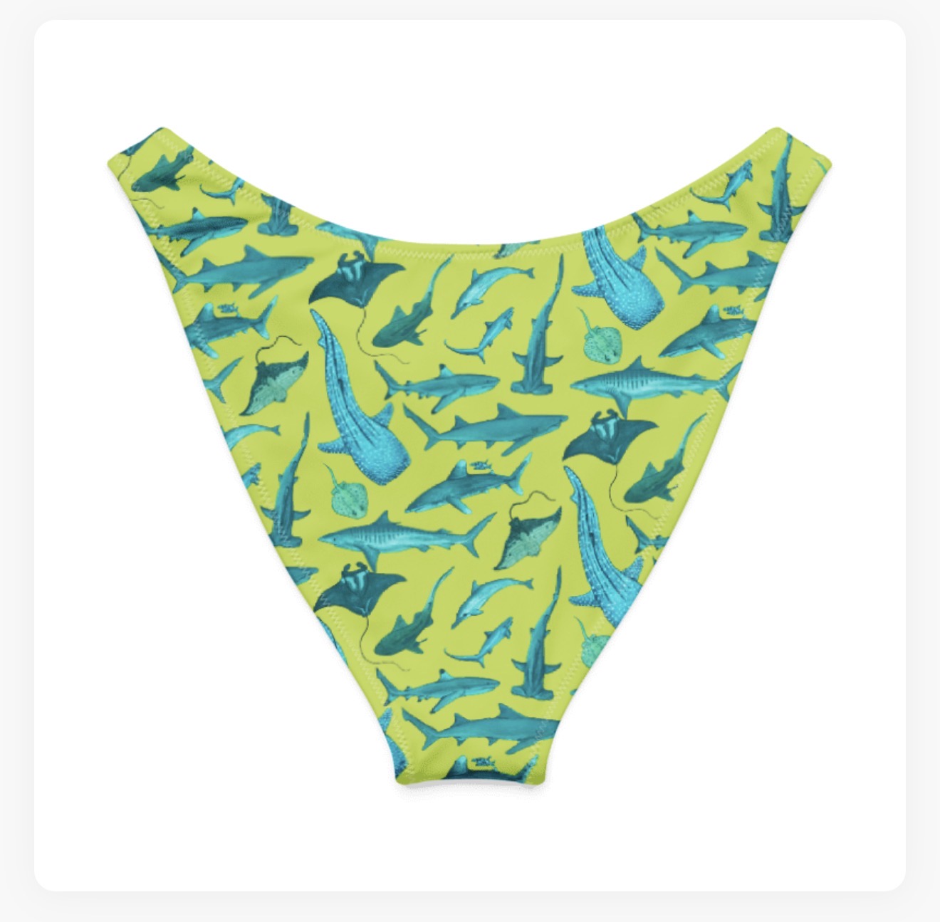 Atoll Bloom V-Cut Bikini Bottoms