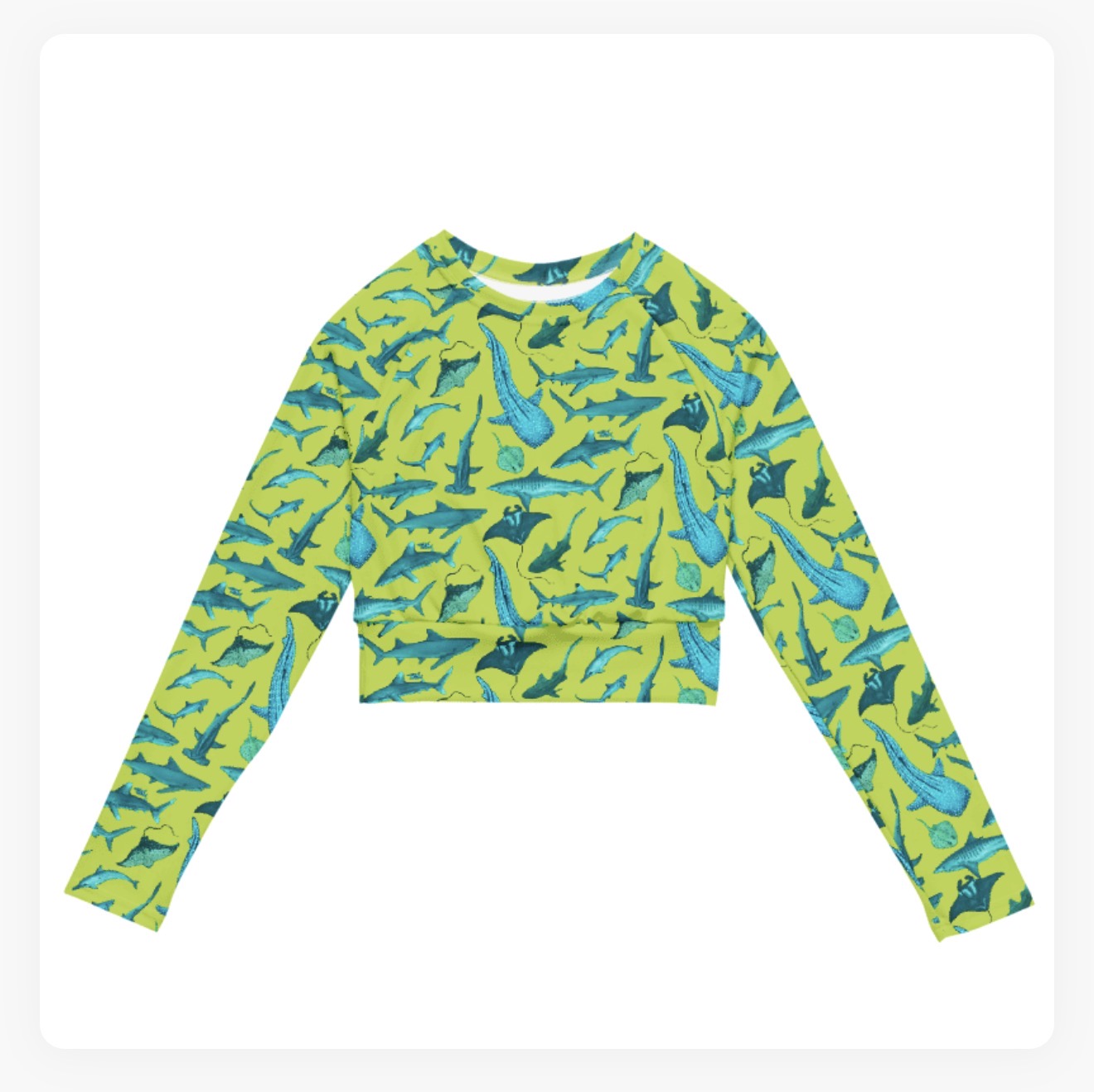 Atoll Bloom Crop Top