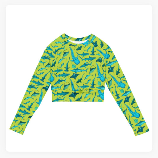 Atoll Bloom Crop Top