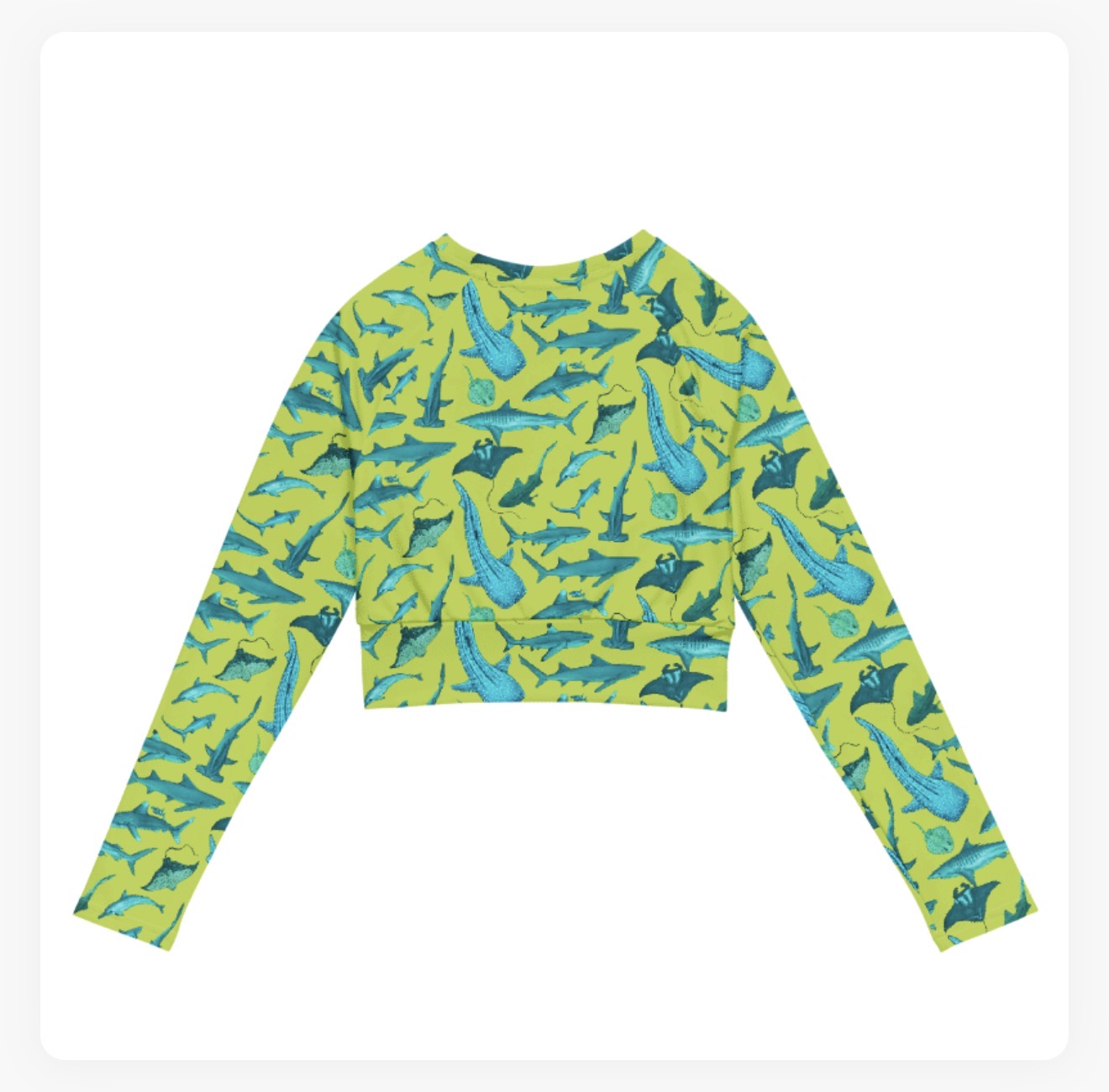 Atoll Bloom Crop Top