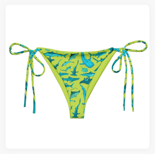Atoll Bloom String Bikini Bottoms