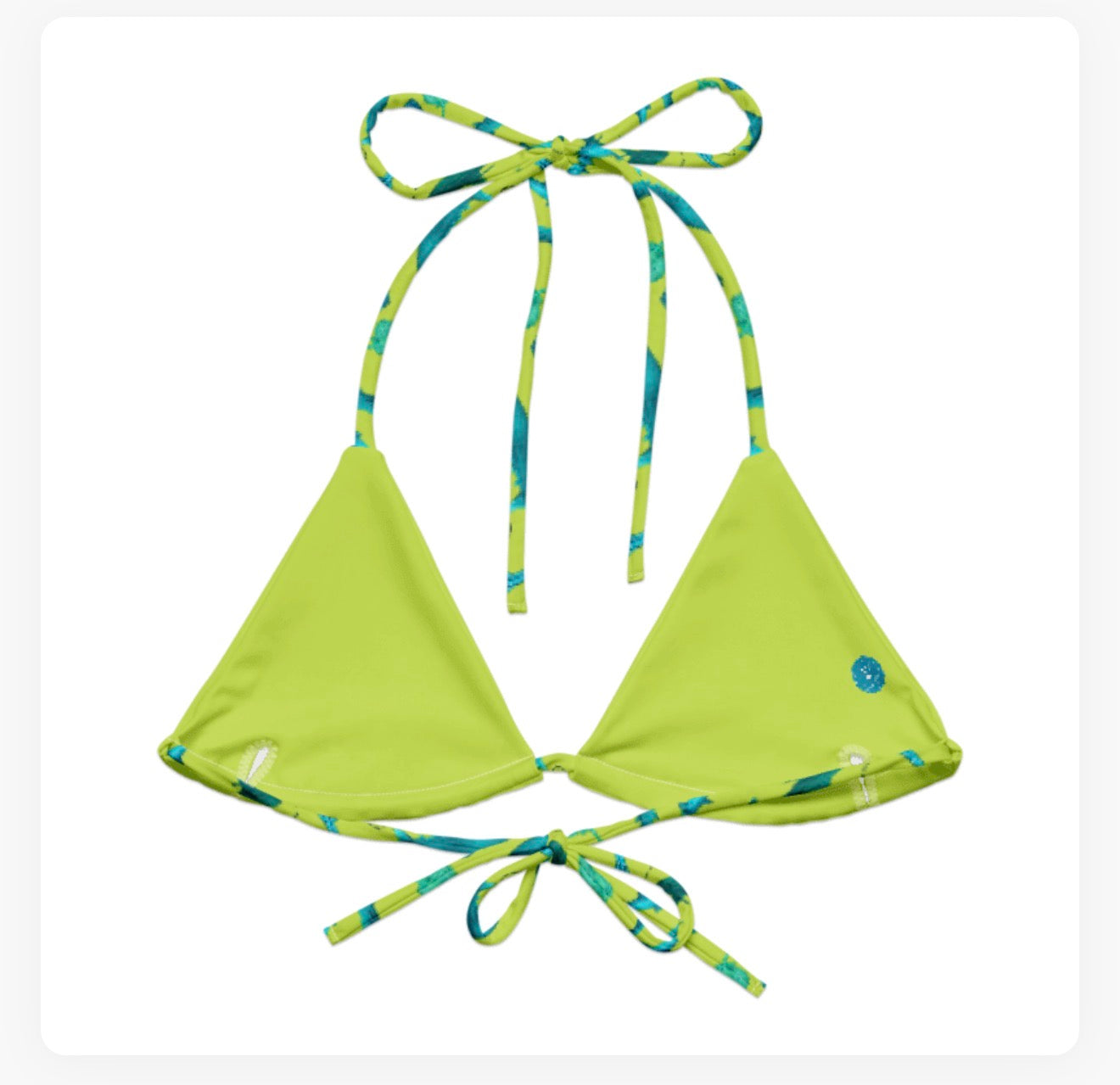 Atoll Bloom String Bikini Top