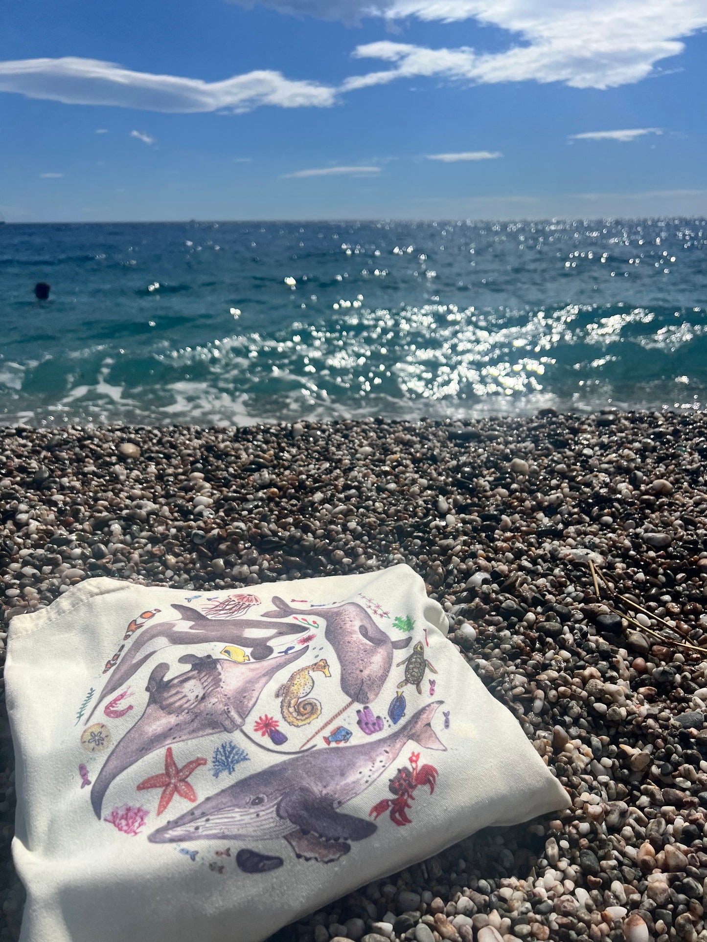 Marine Life Tote Bag