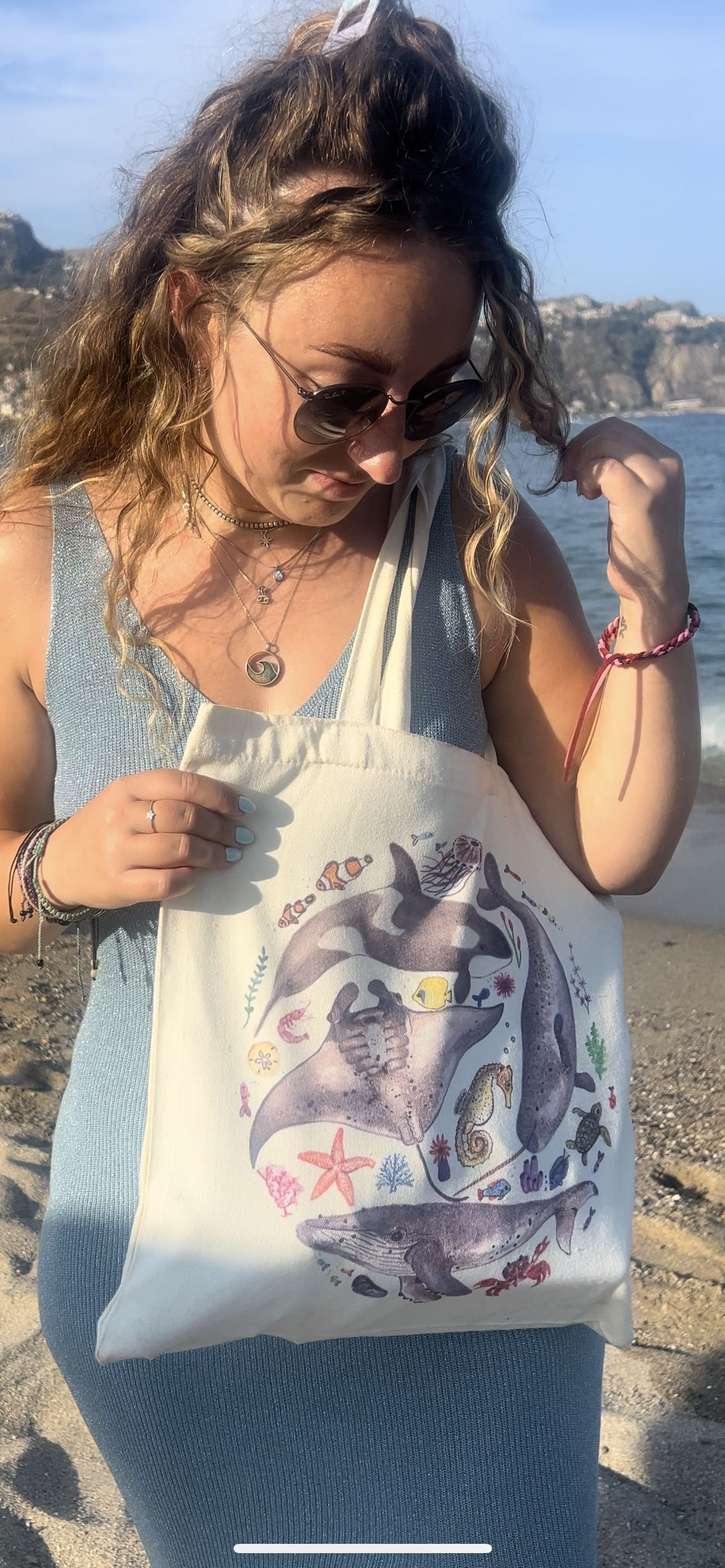 Marine Life Tote Bag