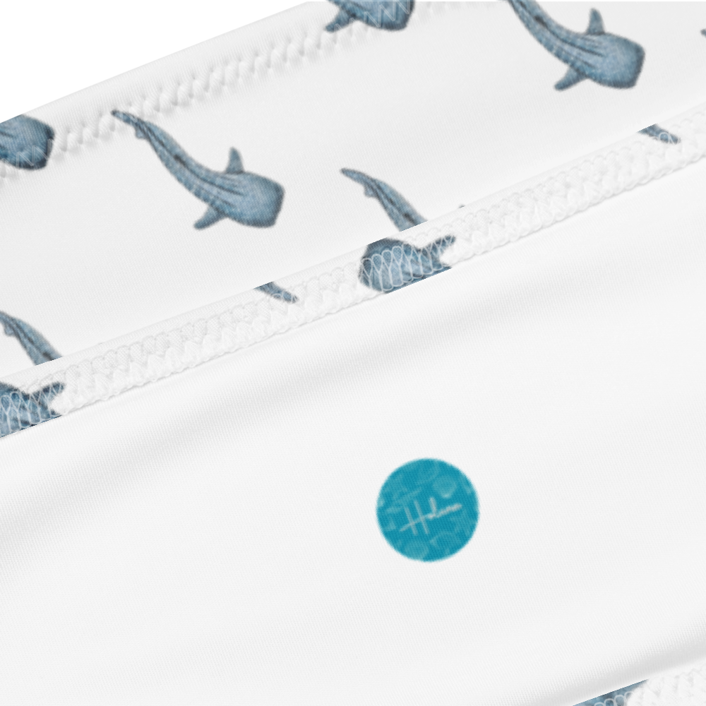 Whale Shark Bandeau Bikini Top