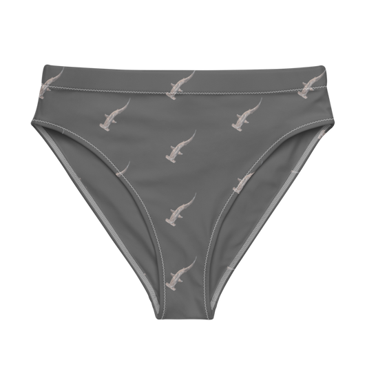 Hammerhead Shark High Waisted Bikini Bottoms
