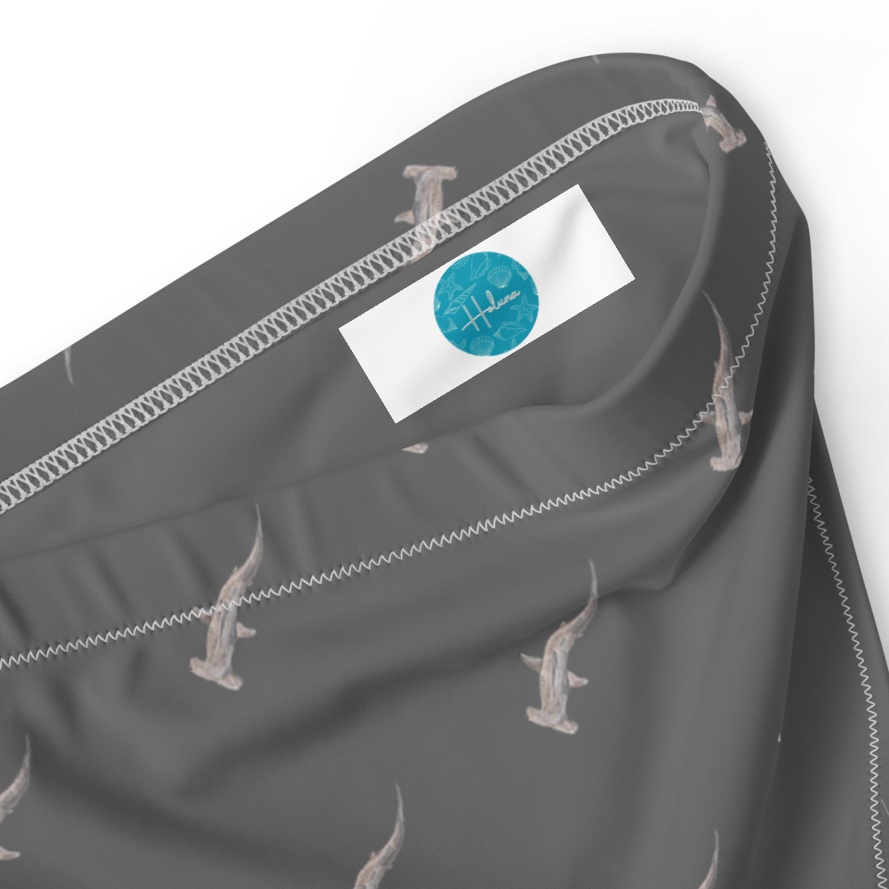 Hammerhead Shark High Waisted Bikini Bottoms