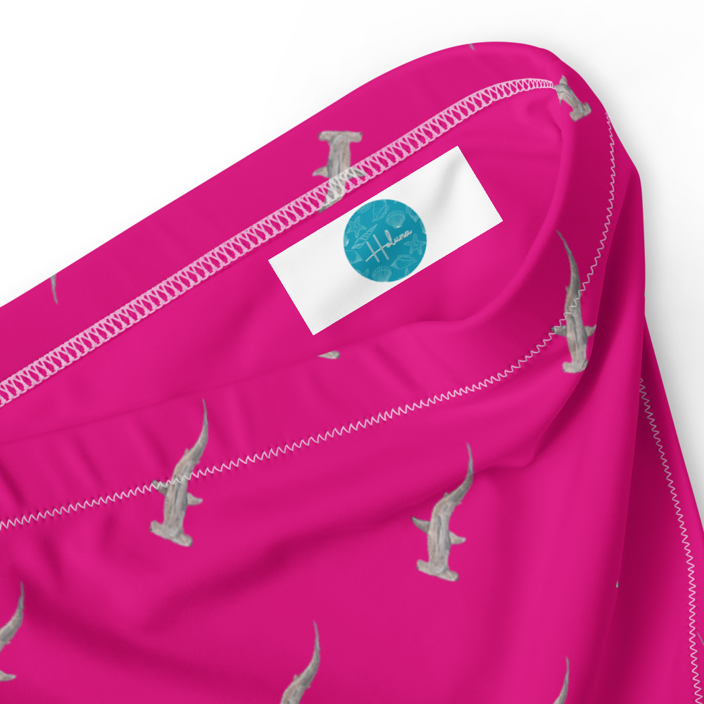 Hammerhead Shark High Waisted Bikini Bottoms