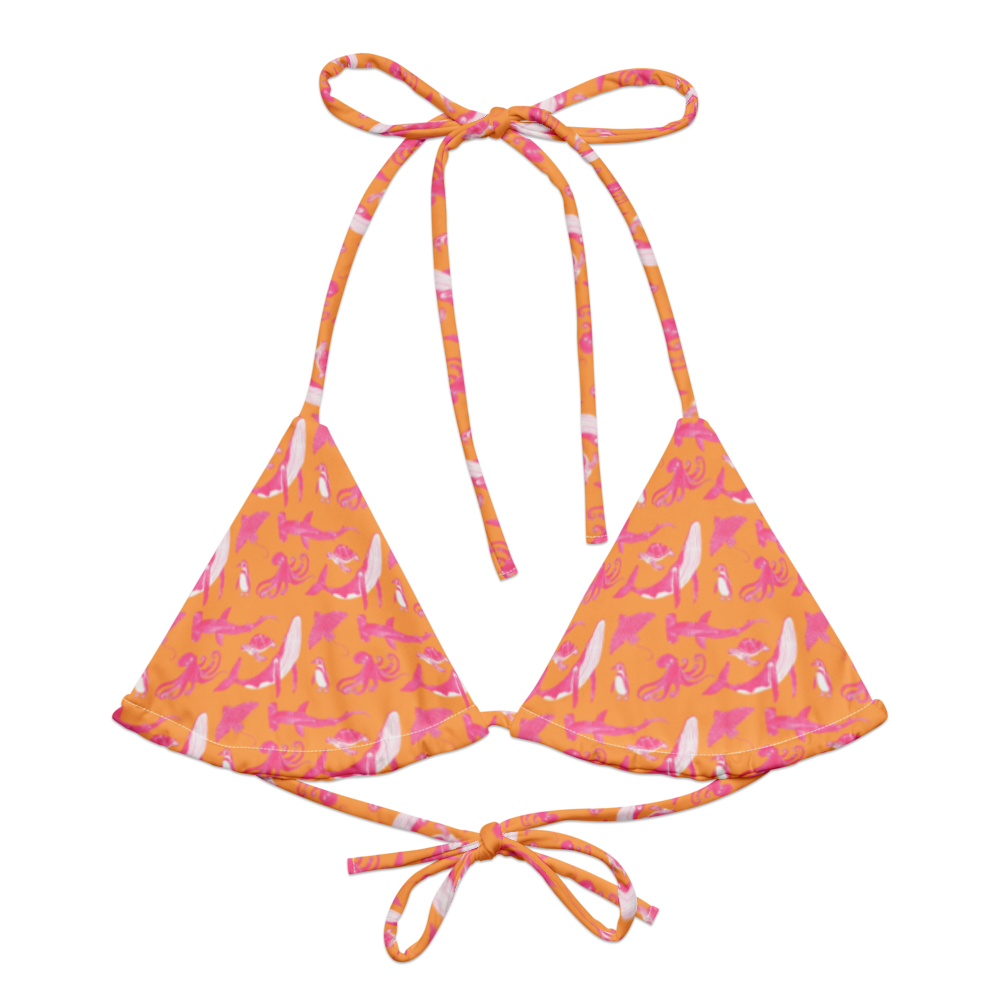 Seabloom String Bikini Top